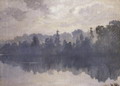 Крестовский остров в тумане - 1888 год