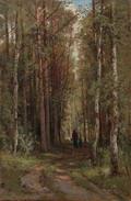 Лесной пейзаж - 1874 год